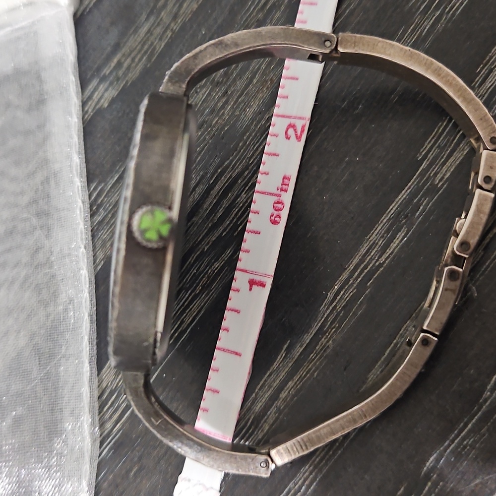 Lucky Brand Silver Women's Watch with Green Accent - Picture 3 of 4